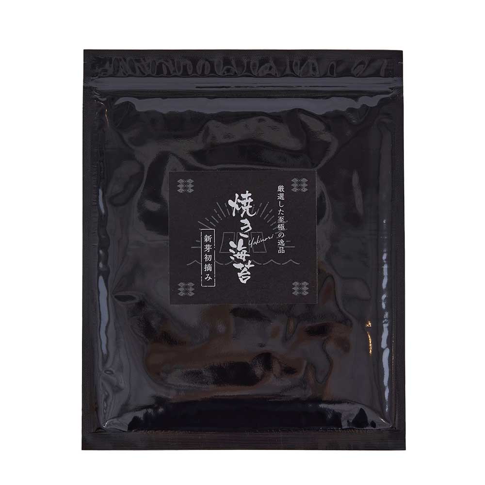 焼のり十枚入黒袋